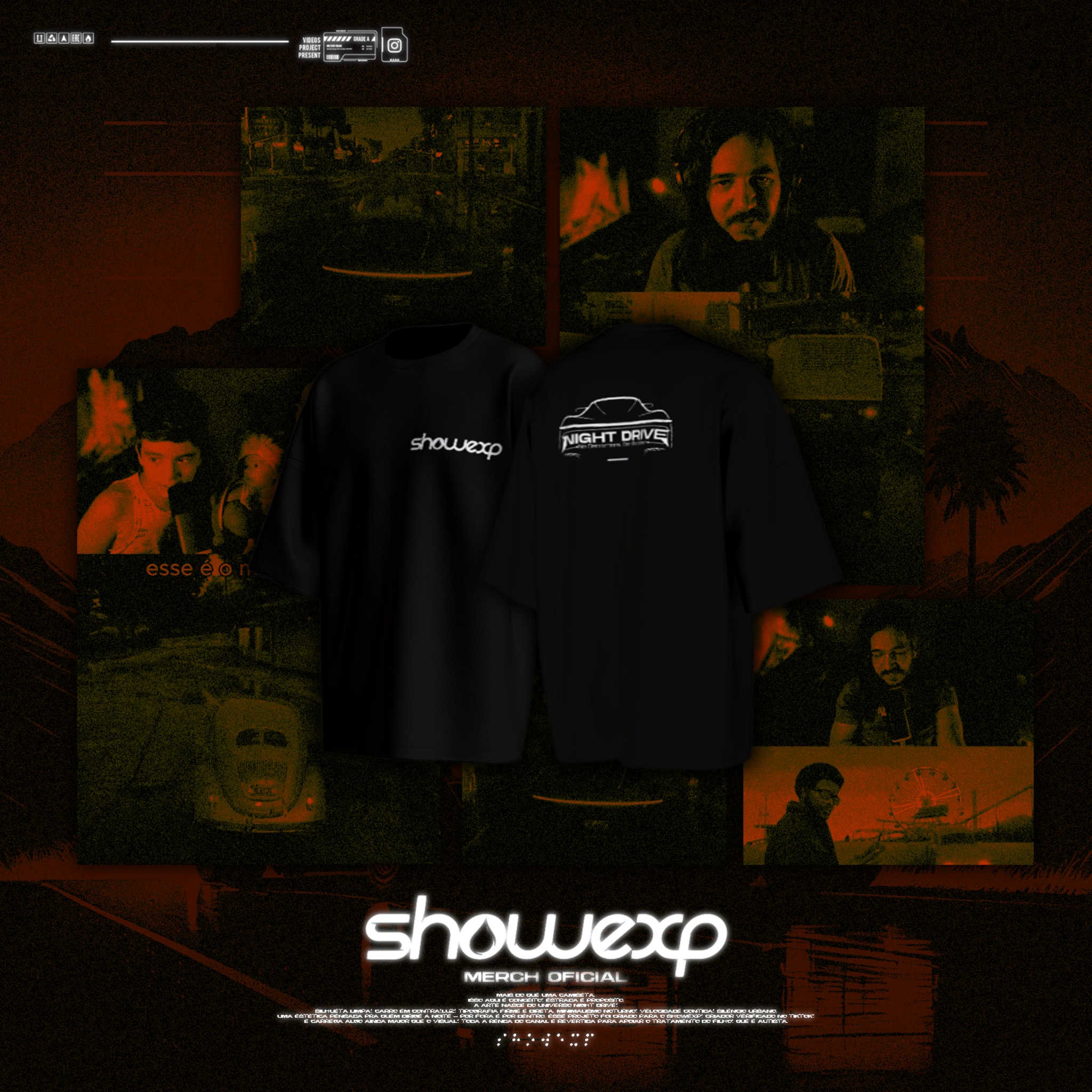 Arte do merch showexp